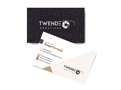Business cards graphic design logo