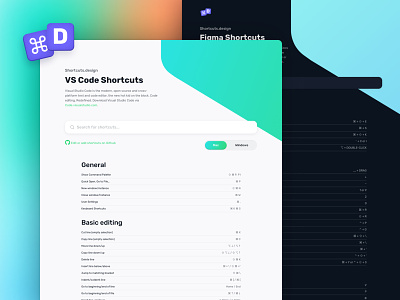 Shortcuts.design V2 - Darkmode and redesigned tools-pages dark dark ui darkmode data table database datatable gradient open source search segmented control segmented control web table table dark tableview