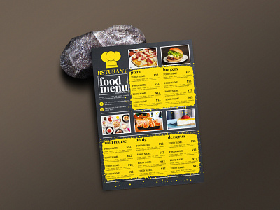 Canva FOOD MENU Template