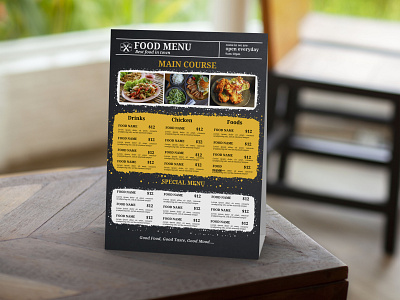 FOOD MENU TEMPLATE