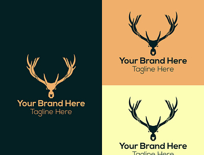 Deer logo, minimalist logo branding business logo creative design graphic design logo design minimalist logo modern