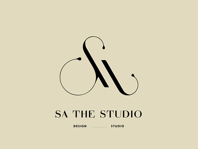 SA Studio Logo Design aesthetic logo branding design graphic design logo logo design minimal logo studio logo