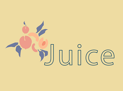 Peach adobe illustrator branding design graphic design illustration logo vector