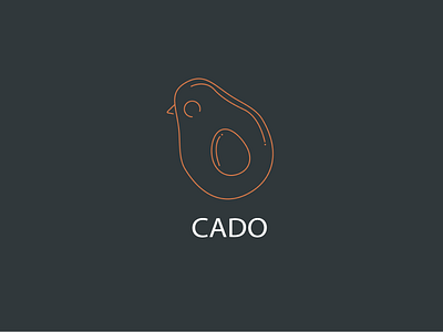 Simply logo adobe illustrator avocado branding food graphic design logo vector