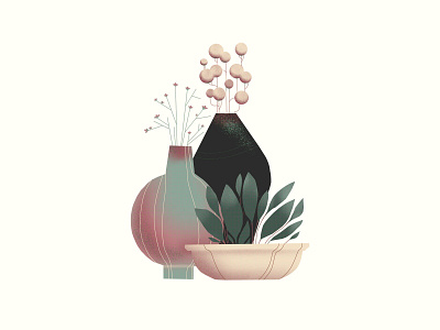houseplants | illustration illustration print