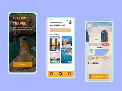 Travel App zahid hasan app app design design mobile pp new app design new travel app travel app travel app uiux ui ul