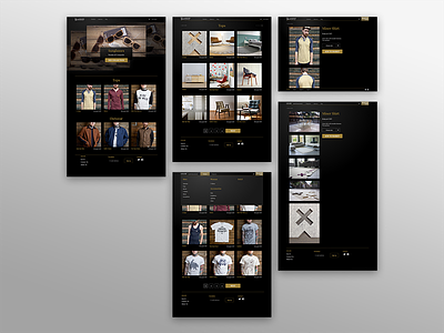 Store Theme Overview ecommerce product shop store template theme ui ux