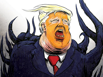 Make America Hate Again 2016 election evil horror monster trump