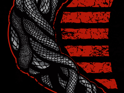 Weathered Cobra(s) apparel gi joe grunge hasbro illustration snakes