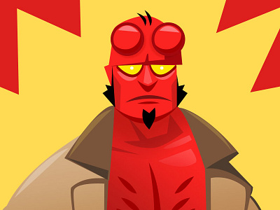 Hellboy bprd comic comicbook darkhorse demon devil hell hellboy vector