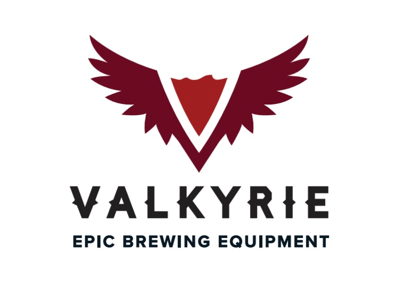 Valkyrie Brewing Equipment beer branding brewing icon logo norse