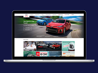 Toyota Canada Website Redesign
