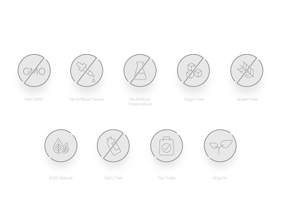 gray icons daily gmo graphic design gray icons no product