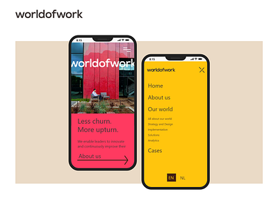 worldofwork: Website design branding design graphic design typography ui ux vector