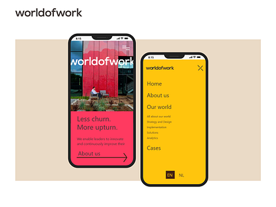 worldofwork: Website design