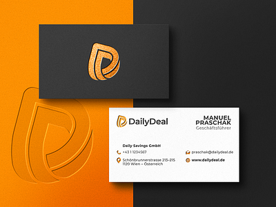 Branding for DailyDeal.de – Minimal Logo Design branding clean corporate design corporate identity design digital identity graphic design logo marketplace minimal mockup modern startup