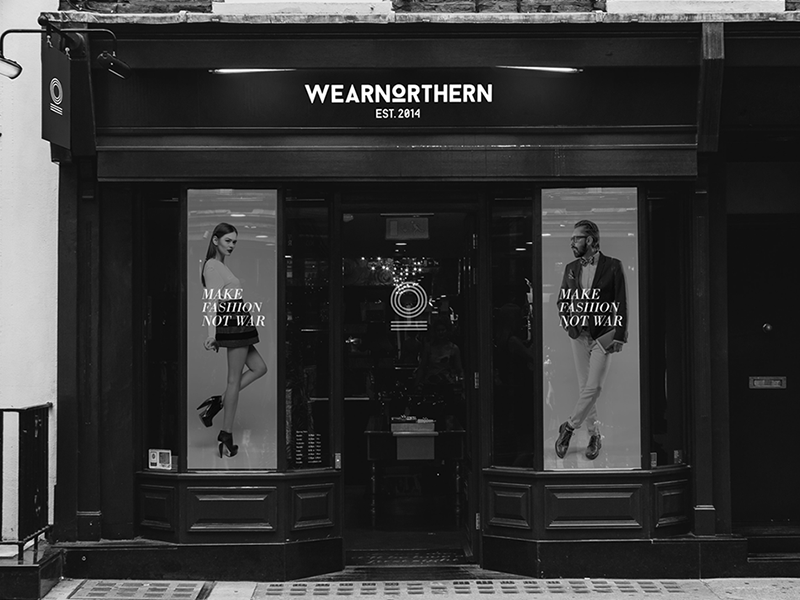 WearNorthern Corporate Identity Store Concept by Sebastian Buschmann