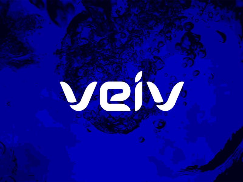 Veiv Animation Logo branding clean corporate design design digital identity logo minimal mockup modern startup surf