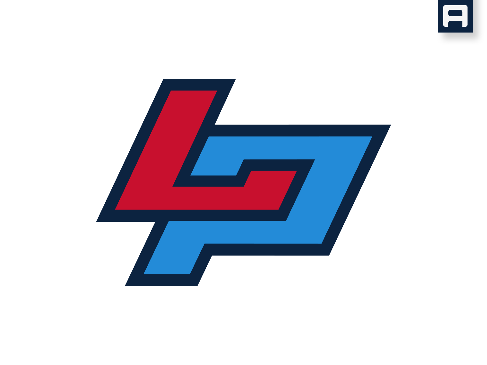 LP Logo Design Vector Graphic by xcoolee · Creative Fabrica