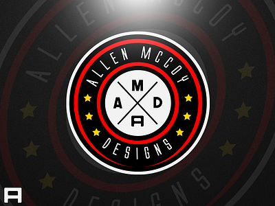 Allen Mccoy Designs Badge Logo