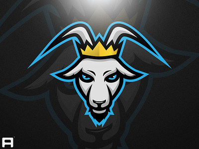 The Goat brand identity branding esports goat goat logo illustration logo logodesign mark mascotlogo sports sportslogo