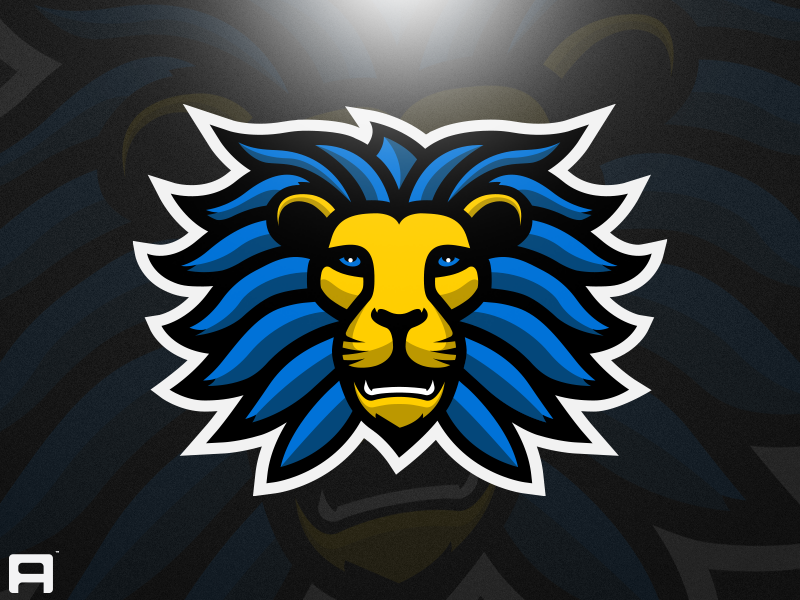 Lion Mascot Logo by Allen McCoy on Dribbble