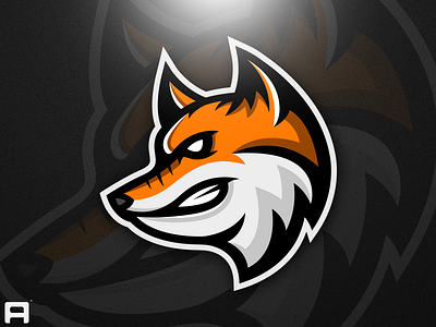 Fox Mascot Logo brand identity branding esports for sale fox fox logo illustration logo logodesign sports sportslogo
