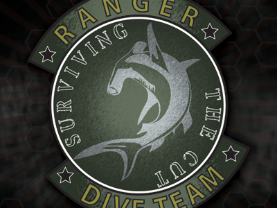 Ranger Dive Team "Surviving The Cut" design graphic logo
