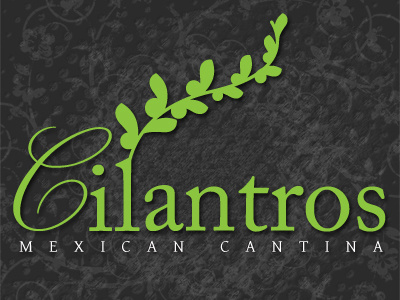 Cilantro's Mexican Cantina - Day 3 of ThirtyN30 design graphic logo