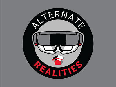 Alternate realities ar badges garage hololens illustrations microsoft