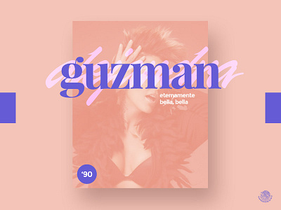 Color By Artist | Alejandra Guzman color design layout minimal music type typography