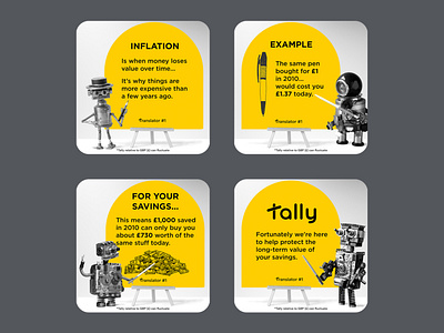 Tally inflation explainer social posts