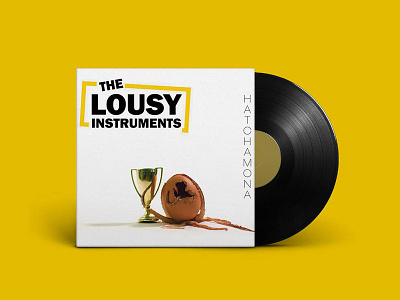The Lousy Instruments Album Artwork album artwork art direction graphic design