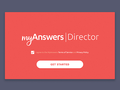 My Answers Director Onboarding Card card myanswers onboarding