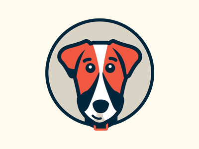 Scout the Friendly Dog dog friendly icon illustration scout