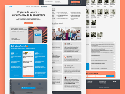 Landing Page for EFNL — English Language School