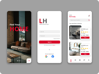 LiveHere - Housing application