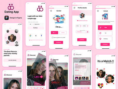 Dating App Ui Design