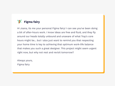 🧚‍♀️ Figma fairy alert automation figma message