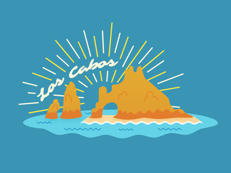 Los Cabos by Ryan Selvy on Dribbble