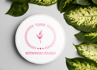 Botanical Boho Logo branding design graphic design illustration logo vector