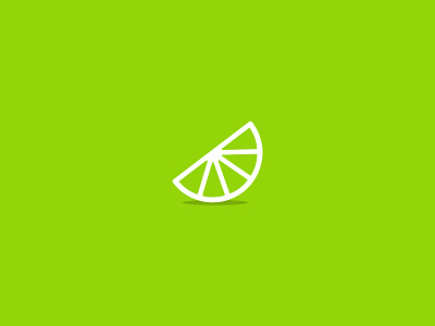 Lime bold flat fruit lime lime green nashville simple slime vector