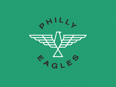 SUPER BOWL BOUND badge eagle eagles illustration nfc nfl philadelphia philly sports super bowl vector