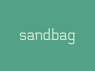 Sandbag Sans Type Sample font sample specimen type typeface typography