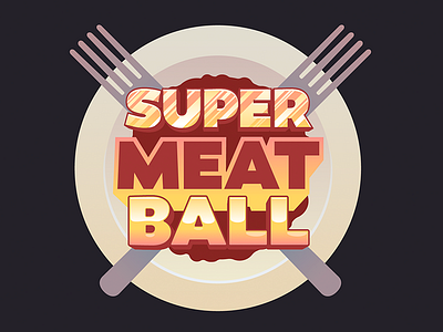 Super Meat Ball Logo