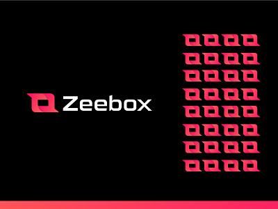 Zeebox logo design - Z modern logo. abstract box box logo box tech logo branding data design digital marketing agency logo ecommerce fintech gradients logo modern logo design stationary technology vector z z box logo z logo z modern logo