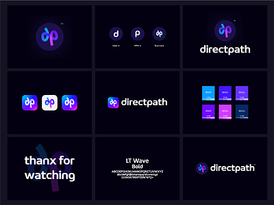 direcpath logo design - dp logo design-  Block / Crypto