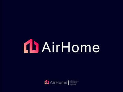 AirHome logo design.