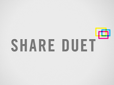Shareduet app logo sharingiscaring