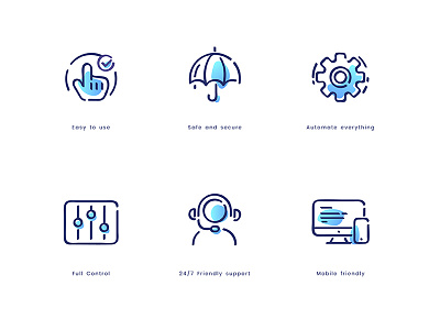 Digital Business Icons